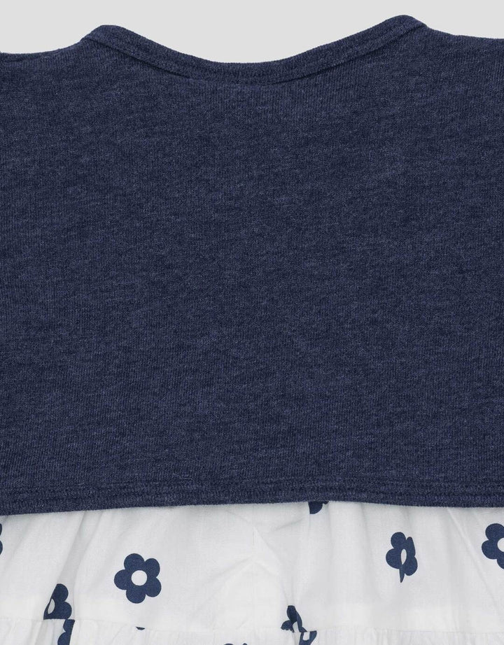 Little M Woven Print Flower With Bolero Dress Anak Bayi