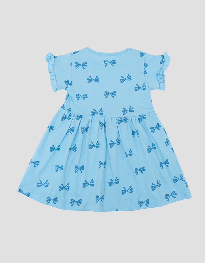 Little M Jersey Fullprint Pita Dress Bayi