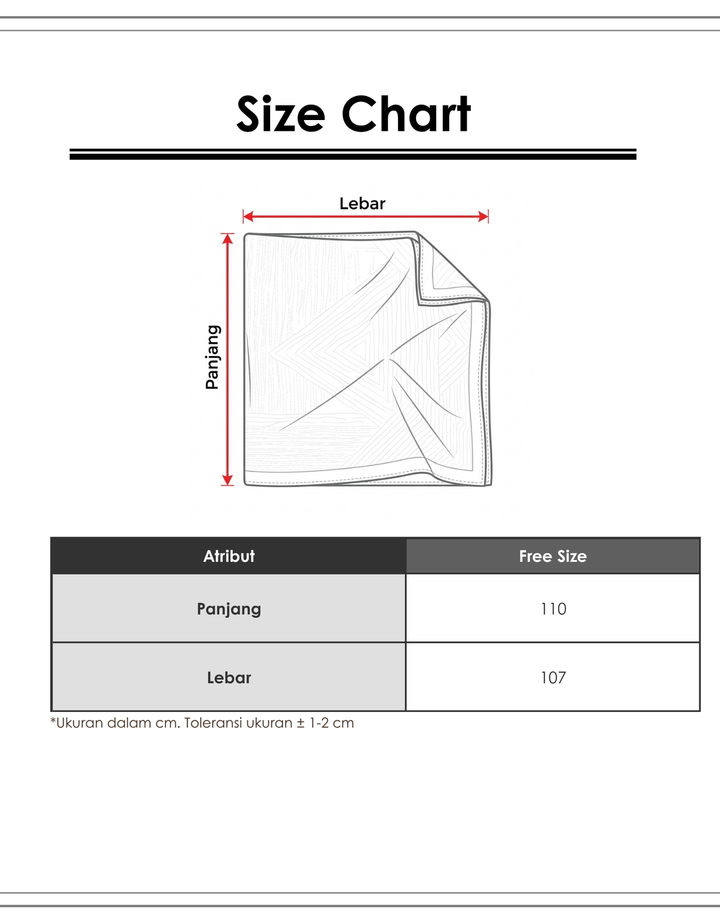 Kha KSCARF1 Scarves Aksesoris Hijab Wanita