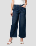 Nevada Wide Leg Full Band Celana Denim Wanita