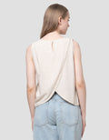 Nevada SleeveleTop With Back Overlap Kaos Wanita
