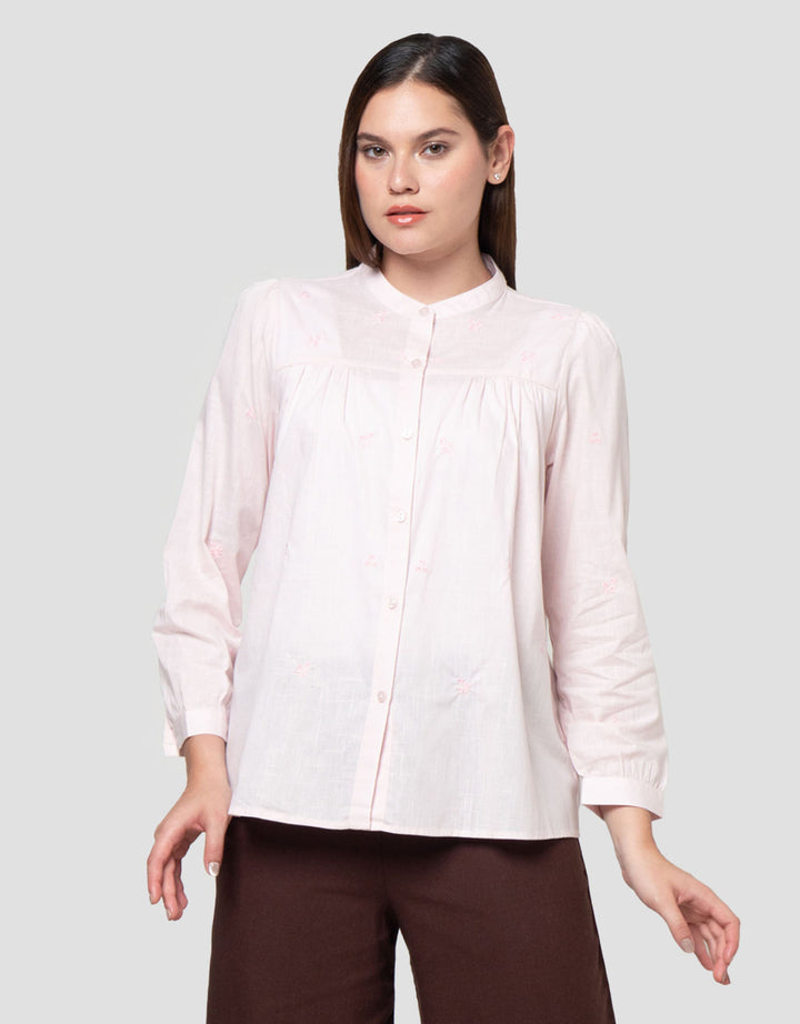 Nevada With Small Embroidery Kemeja Wanita