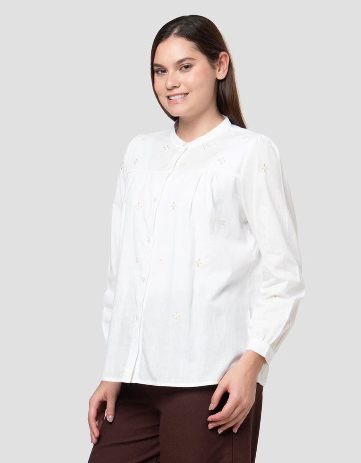 Nevada With Small Embroidery Kemeja Wanita