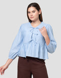 Nevada With Bows Blouse Wanita