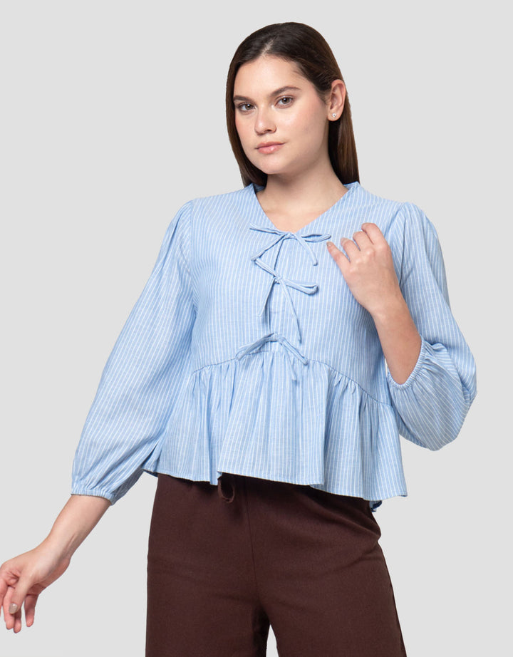 Nevada With Bows Blouse Wanita