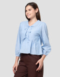 Nevada With Bows Blouse Wanita