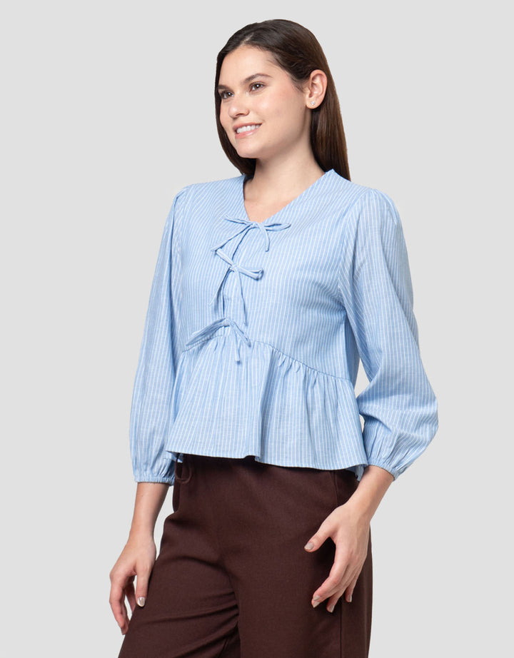 Nevada With Bows Blouse Wanita