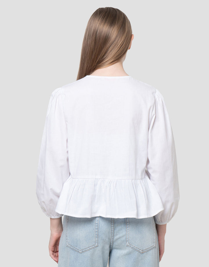 Nevada With Bows Blouse Wanita