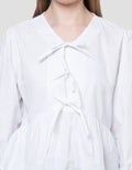 Nevada With Bows Blouse Wanita