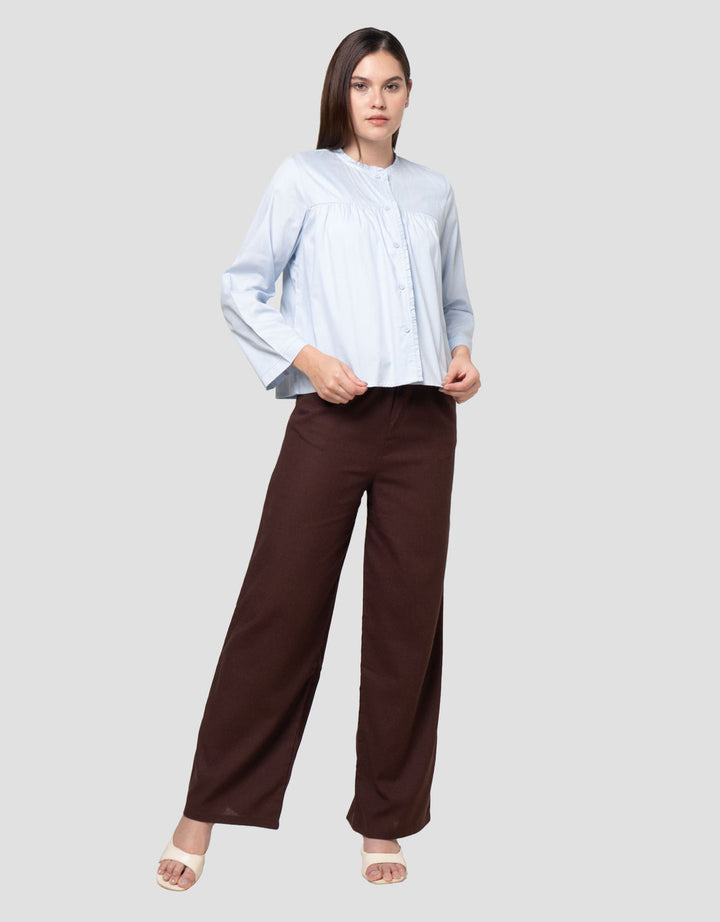 Nevada With Frills Accent Kemeja Wanita