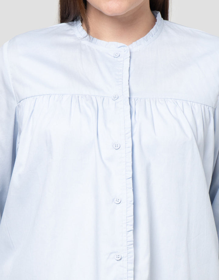 Nevada With Frills Accent Kemeja Wanita