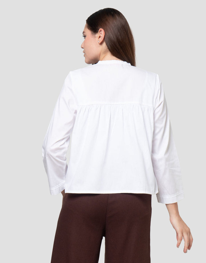 Nevada With Frills Accent Kemeja Wanita