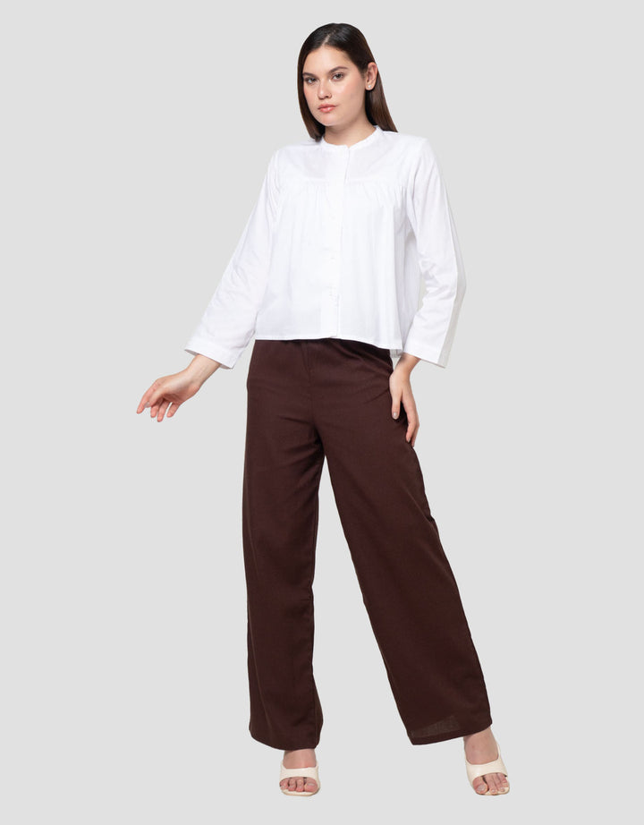 Nevada With Frills Accent Kemeja Wanita