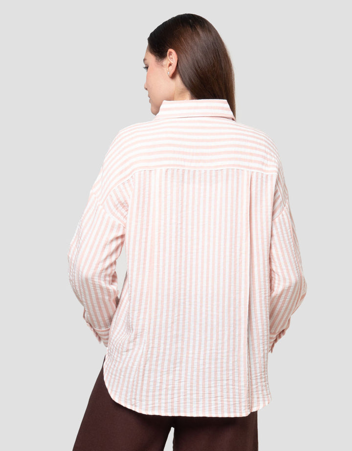 Nevada Stripes Kemeja Wanita