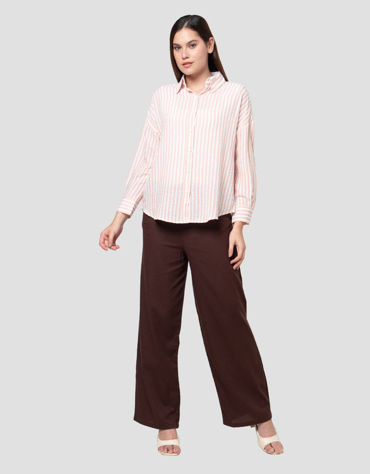 Nevada Stripes Kemeja Wanita