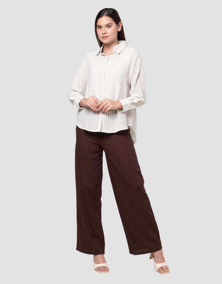 Nevada Stripes Kemeja Wanita