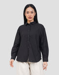 NEVADA PLAIN SLUB KEMEJA WANITA