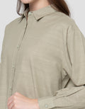 NEVADA PLAIN SLUB KEMEJA WANITA