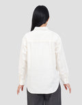 NEVADA PLAIN SLUB KEMEJA WANITA