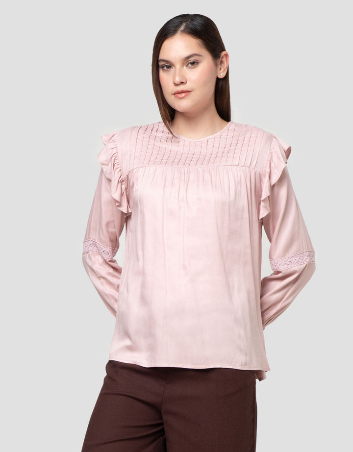 Nevada With Frill Obsnacle Blouse Wanita