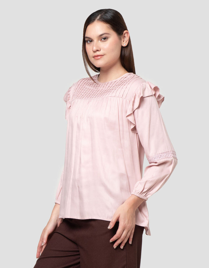 Nevada With Frill Obsnacle Blouse Wanita