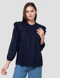 Nevada With Frill Obsnacle Blouse Wanita