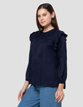 Nevada With Frill Obsnacle Blouse Wanita