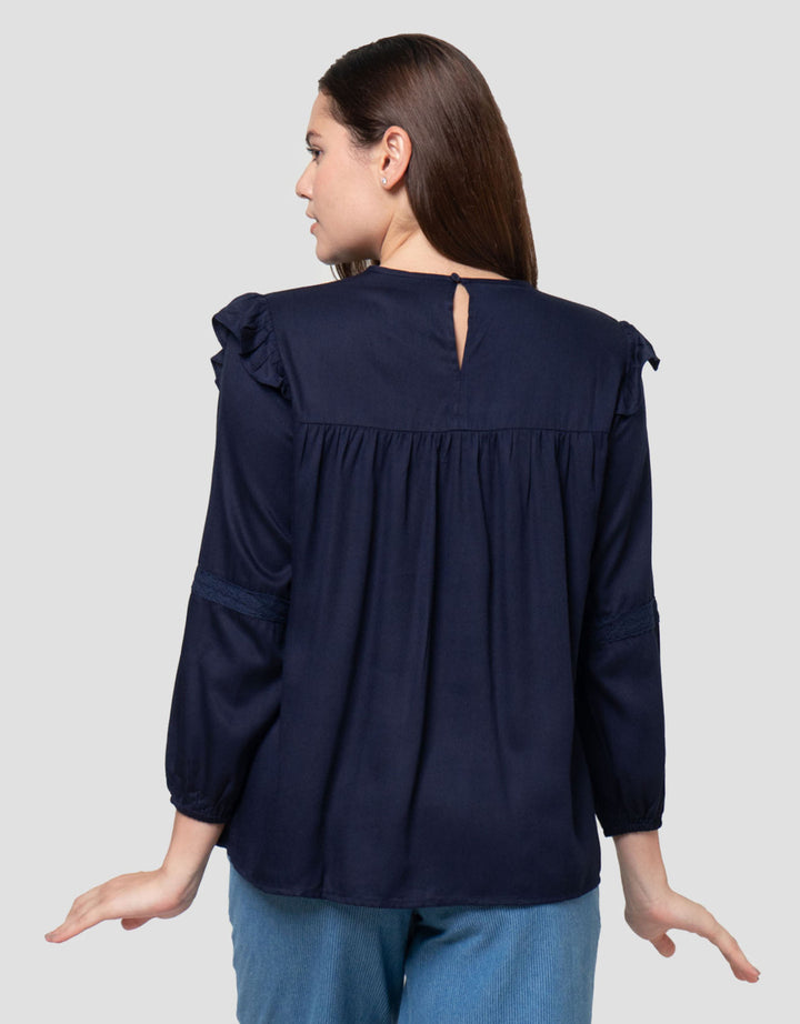 Nevada With Frill Obsnacle Blouse Wanita