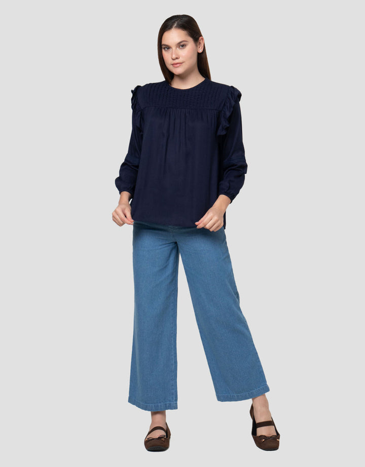 Nevada With Frill Obsnacle Blouse Wanita