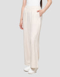Nevada Wide Leg Half Gathered Celana Panjang Wanita