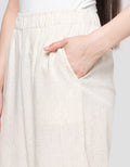 Nevada Wide Leg Half Gathered Celana Panjang Wanita