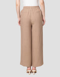 Nevada Wide Leg Half Gathered Celana Panjang Wanita