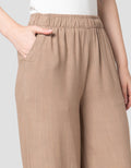 Nevada Wide Leg Half Gathered Celana Panjang Wanita