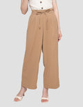 Nevada Wide Leg Pleats With Drawstring Celana Panjang Wanita