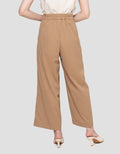 Nevada Wide Leg Pleats With Drawstring Celana Panjang Wanita