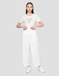 Nevada Wide Leg Pleats With Drawstring Celana Panjang Wanita