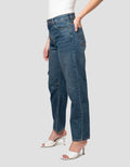 Nevada Barrel With Knee Details Celana Denim Wanita