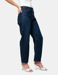 Nevada Barrel With Knee Details Celana Denim Wanita