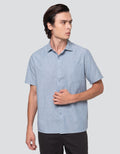 Cole Casual Oxford With Pocket Kemeja Pria