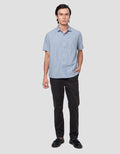 Cole Casual Oxford With Pocket Kemeja Pria