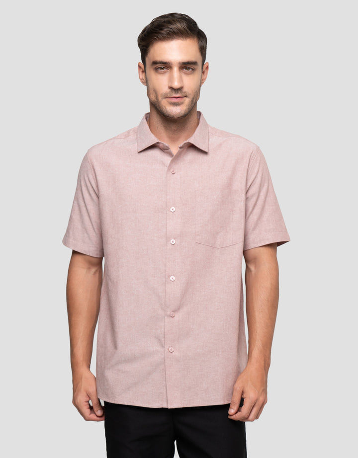 Cole Casual Oxford With Pocket Kemeja Pria