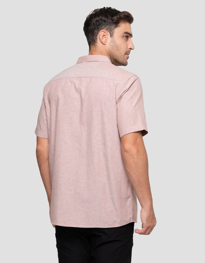 Cole Casual Oxford With Pocket Kemeja Pria