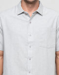 Cole Casual Oxford With Pocket Kemeja Pria