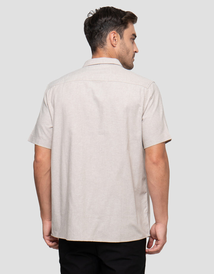 Cole Casual Oxford With Pocket Kemeja Pria