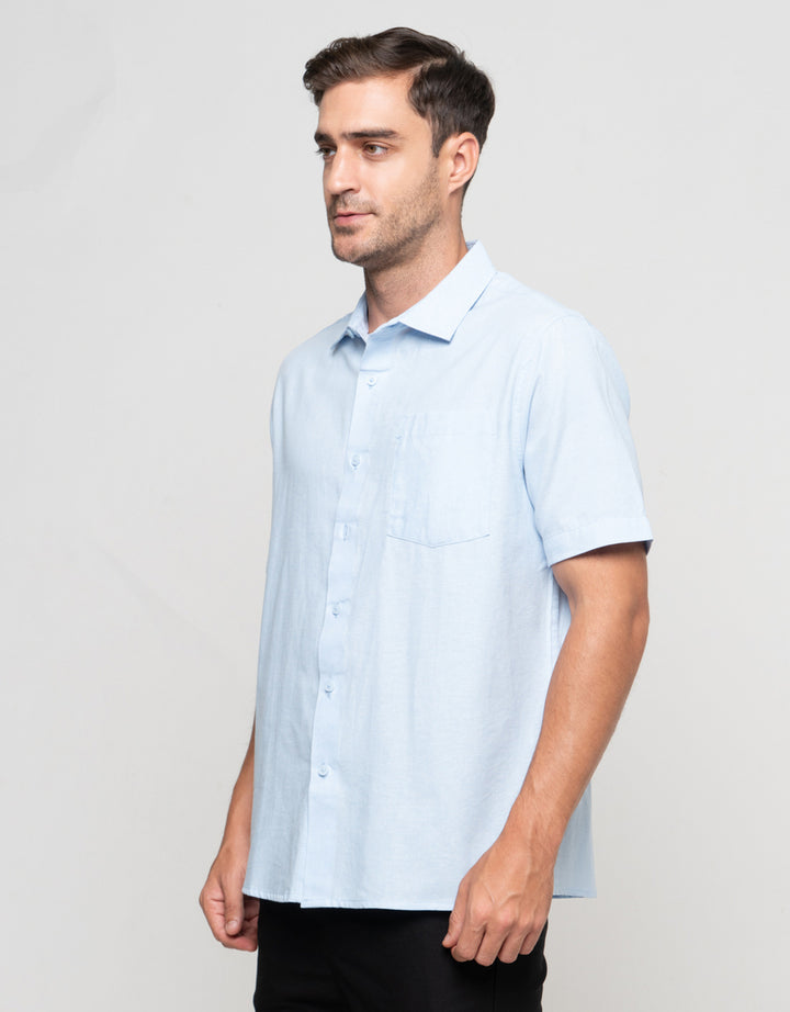 Cole Casual Oxford With Pocket Kemeja Pria