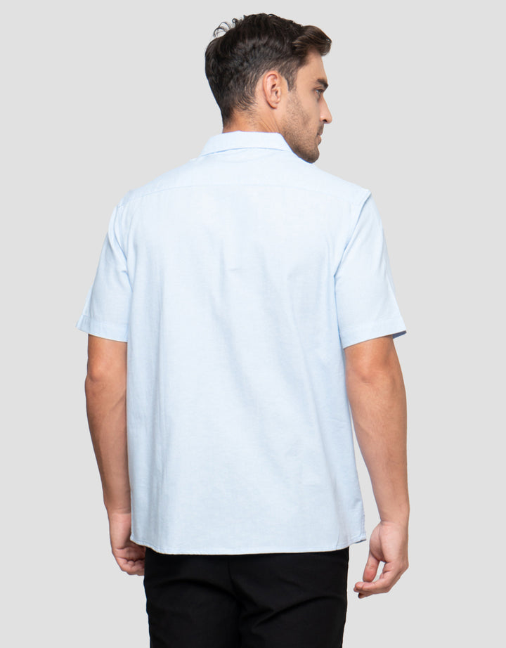 Cole Casual Oxford With Pocket Kemeja Pria