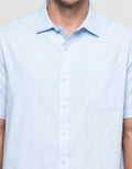 Cole Casual Oxford With Pocket Kemeja Pria