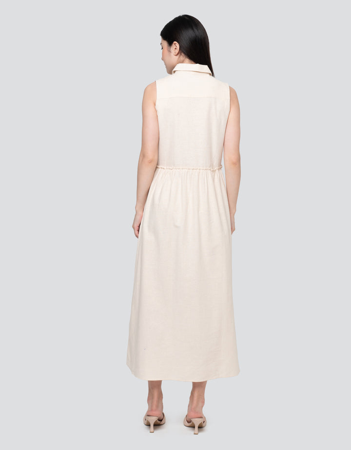 Nevada With Short Sleeve Plain Dress Wanita