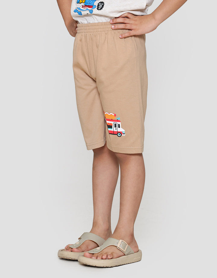 MXM LITTLE M PRINT CAR CELANA PENDEK ANAK LAKI-LAKI