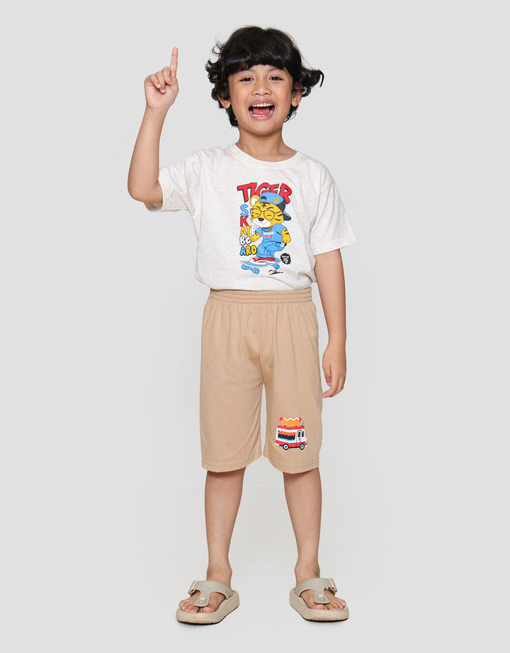 MxM Little M Print Car Celana Pendek Anak Laki-laki